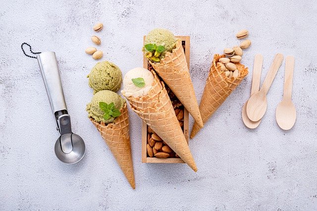 ice cream cones